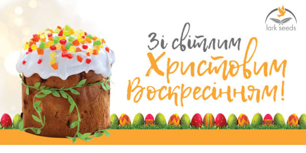 Зі світлим Христовим Воскресінням!